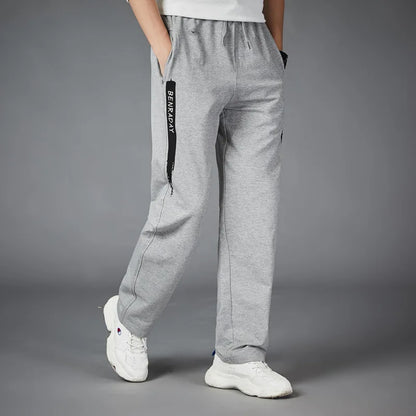 Comfortable Fit Men's Stripe Jogger Pants
