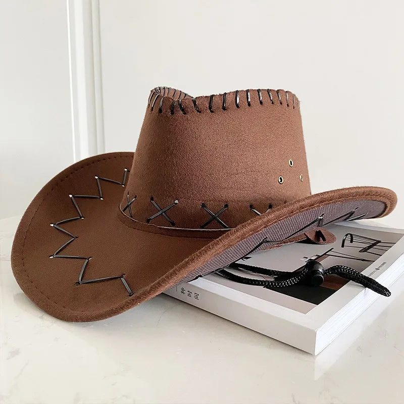 Classic Rhinestone Wedding Cowgirl Hat
