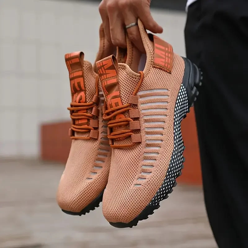 Breathable Men's Athletic Sneakers