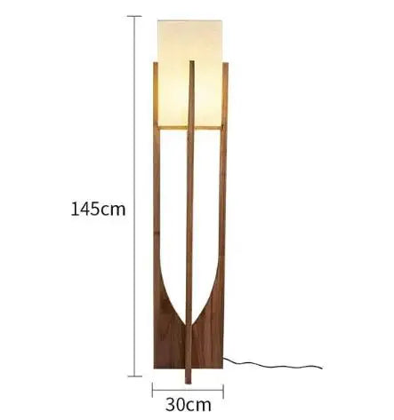 Rustic Wooden LED Pendant Lamp With Standard Socket