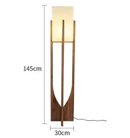 Rustic Wooden LED Pendant Lamp With Standard Socket