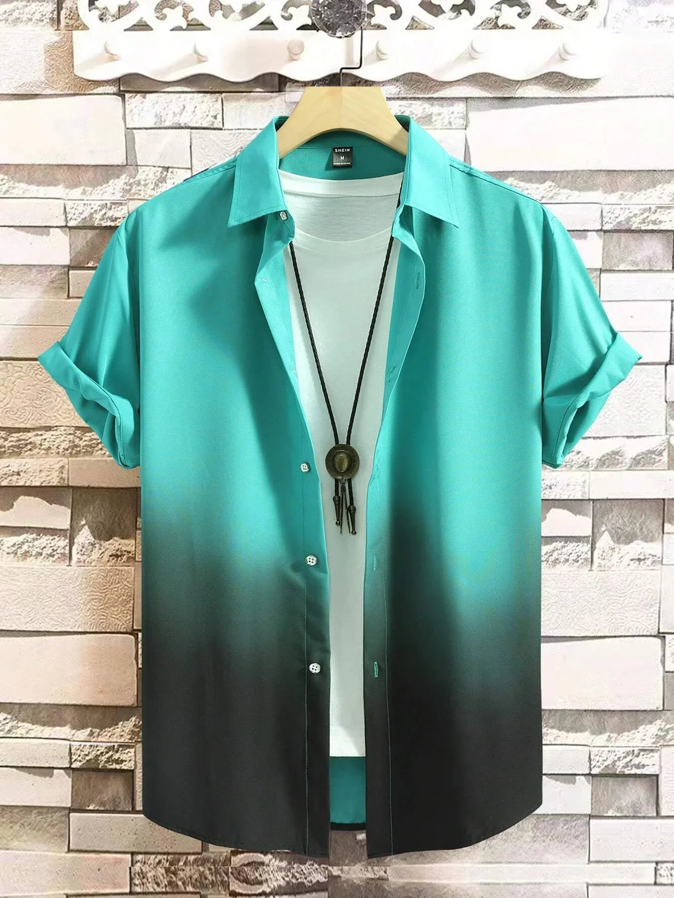 Colorful Graphic Short Sleeve Men's Tee