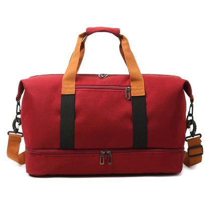 Big Spacious Sports Duffel Bag – Compact Athletic Bag