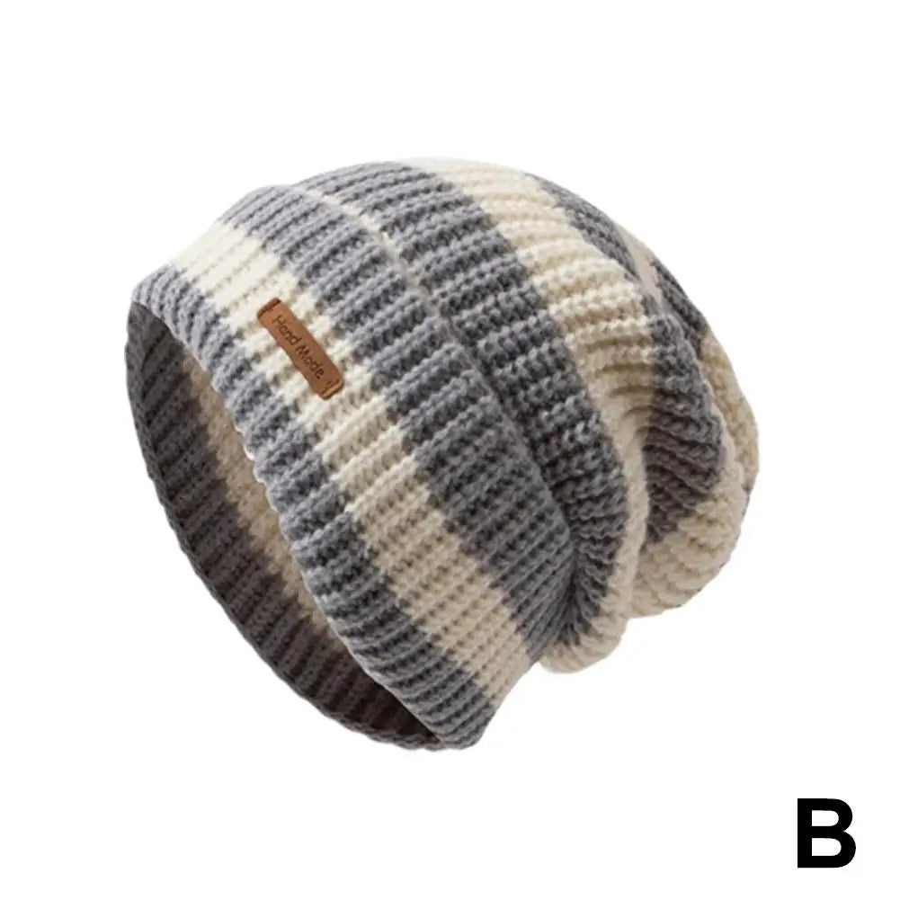 Warm Double Layer Fuzzy Winter Beanie