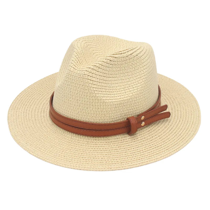 Lightweight Natural Fiber Summer Sun Hat