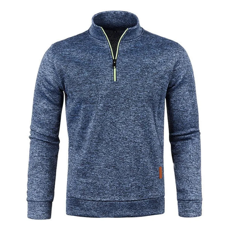 Warm Men's Fleece Pullover Jacket