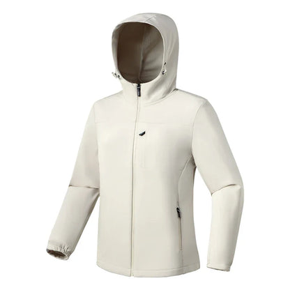 Chloe | Women's Long Sleeve Softshell Jacket with Hood
