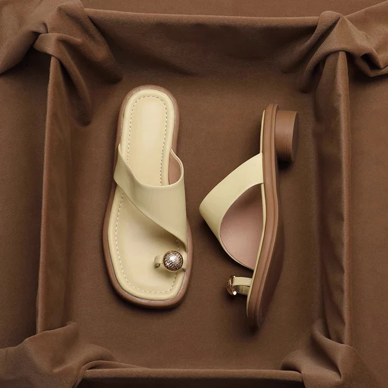 Daisy Leather Sandals
