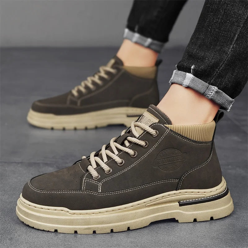 Men's Waterproof Comfortable Hiking Boots - BritishElegance