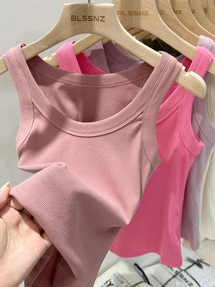 Comfortable Women's Summer Tank Top – Breathable Fit - BritishElegance