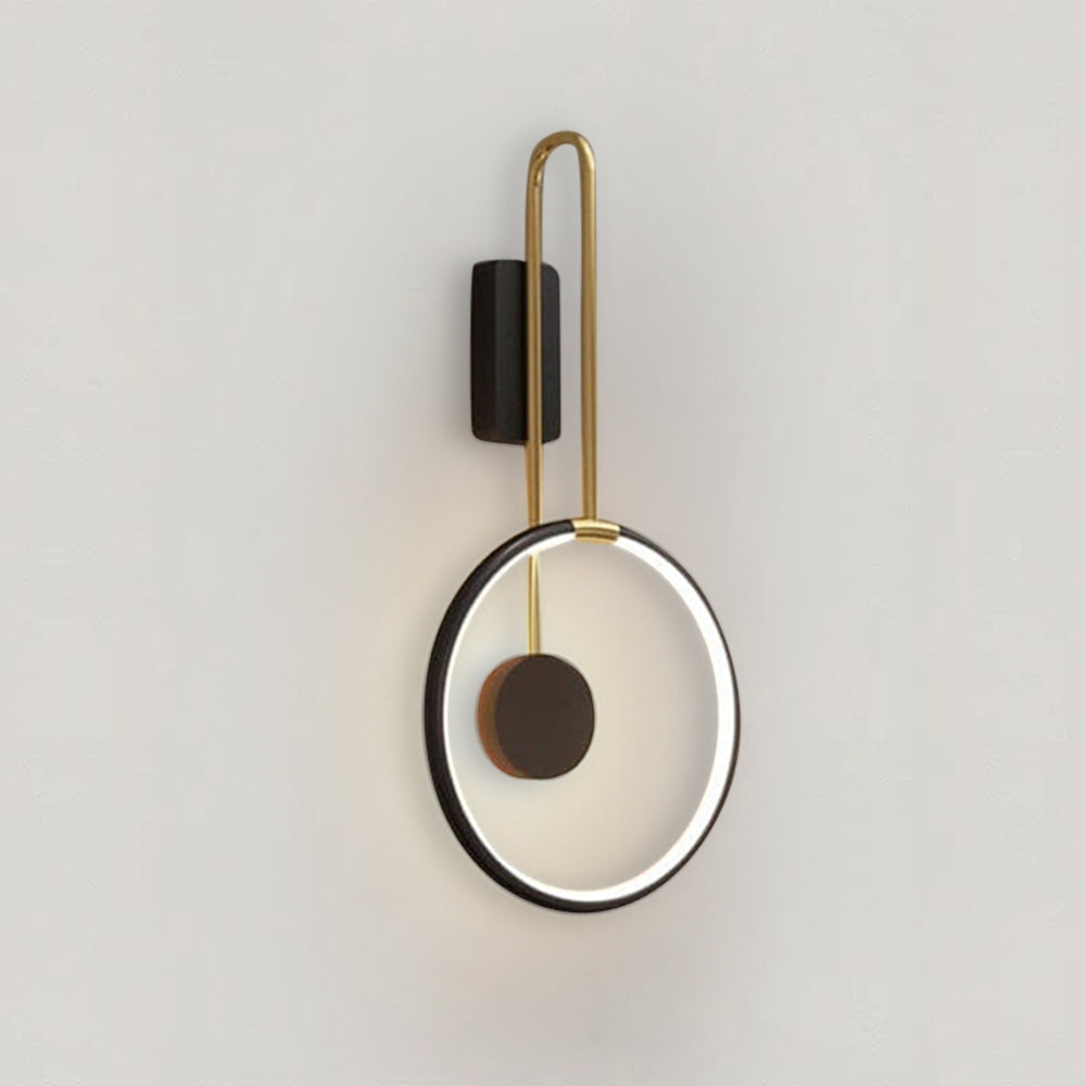 Round Modern Wall Light - BritishElegance