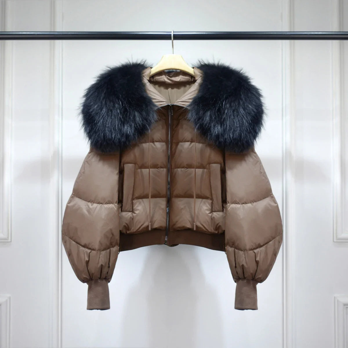 Warm Lightweight Women's Down Fill Jacket