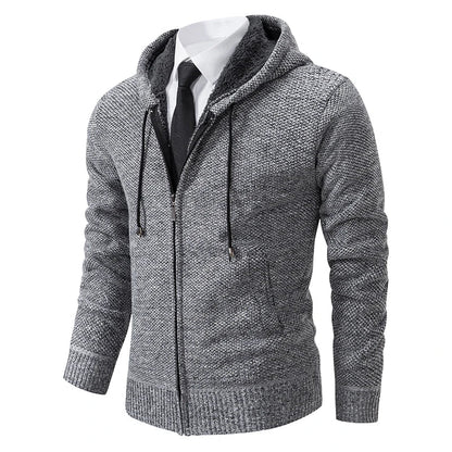 Warm Mens Zip Up Fleece Jacket