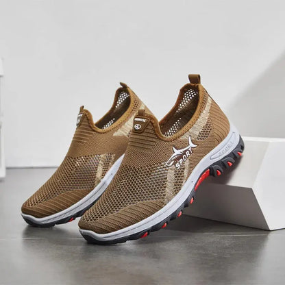 Men’s Breathable Mesh Sneakers – Lightweight Summer Walking Shoes