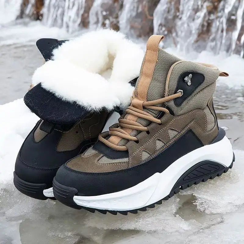 Insulated Waterproof Men's Winter Boots UK - BritishElegance