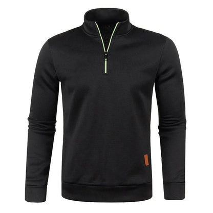 Warm Men's Fleece Pullover Jacket