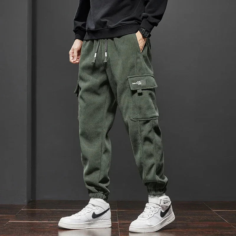 Comfortable Fit Straight Leg Men's Casual Pants