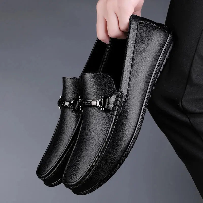 Vecchia | Leather Loafers – Classic Sophistication with Modern Detail