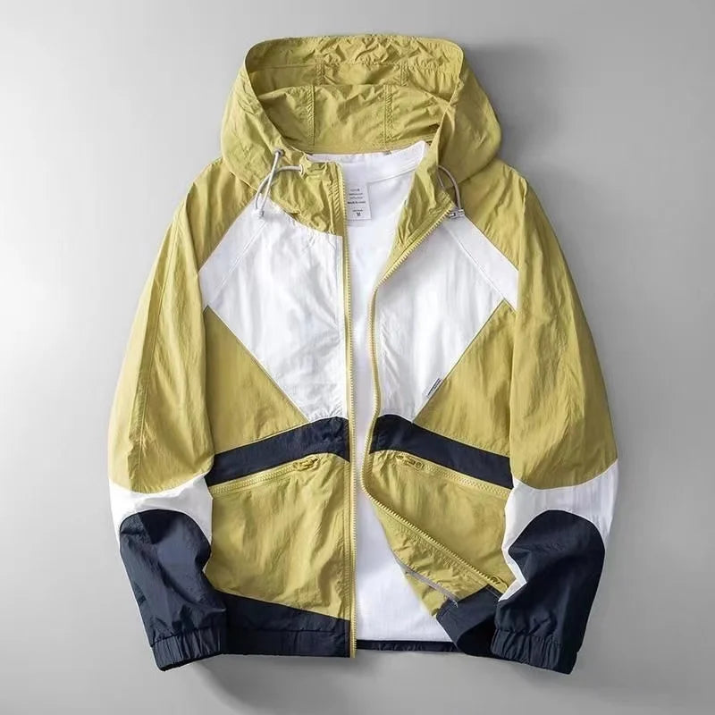 Men's Breathable Water Repellent Hoodie Jacket
