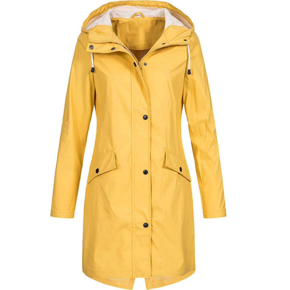 Women's Fleece Hooded Coat Jacket
