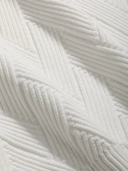 Scented Sweater - Textured Yarn Blend & Relaxed Fit
