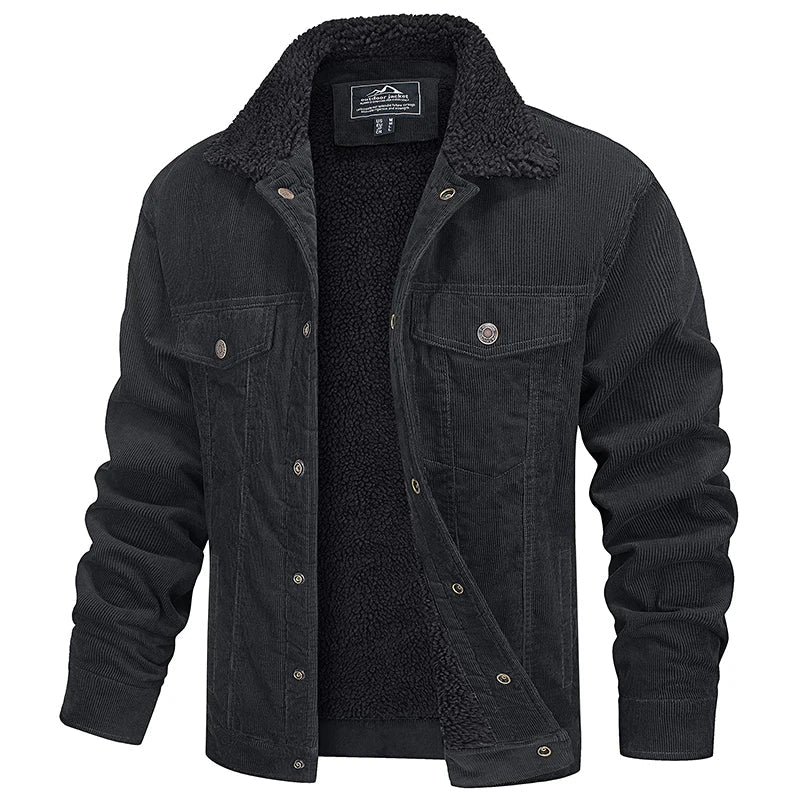 Rugged Mens Cotton Cord Jacket