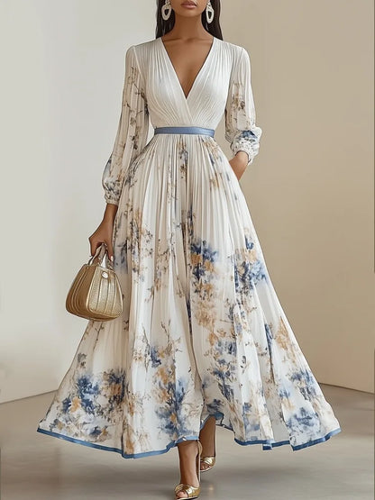 Chic Summer Floral Maxi Dress for Women