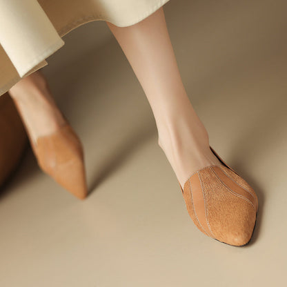 Klara Genuine Leather Flats
