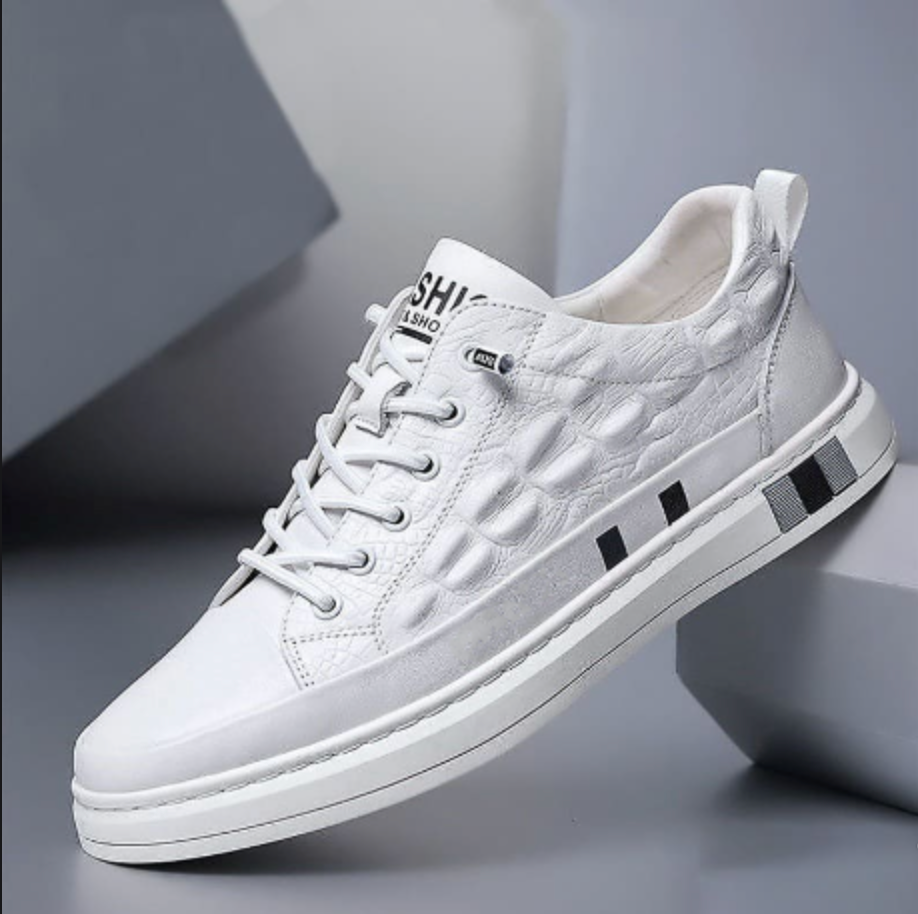 Classic Leather Low Top Shoes - BritishElegance