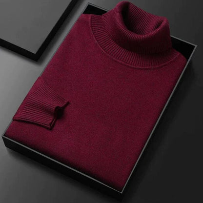 Warm Crew Neck Men's Sweater