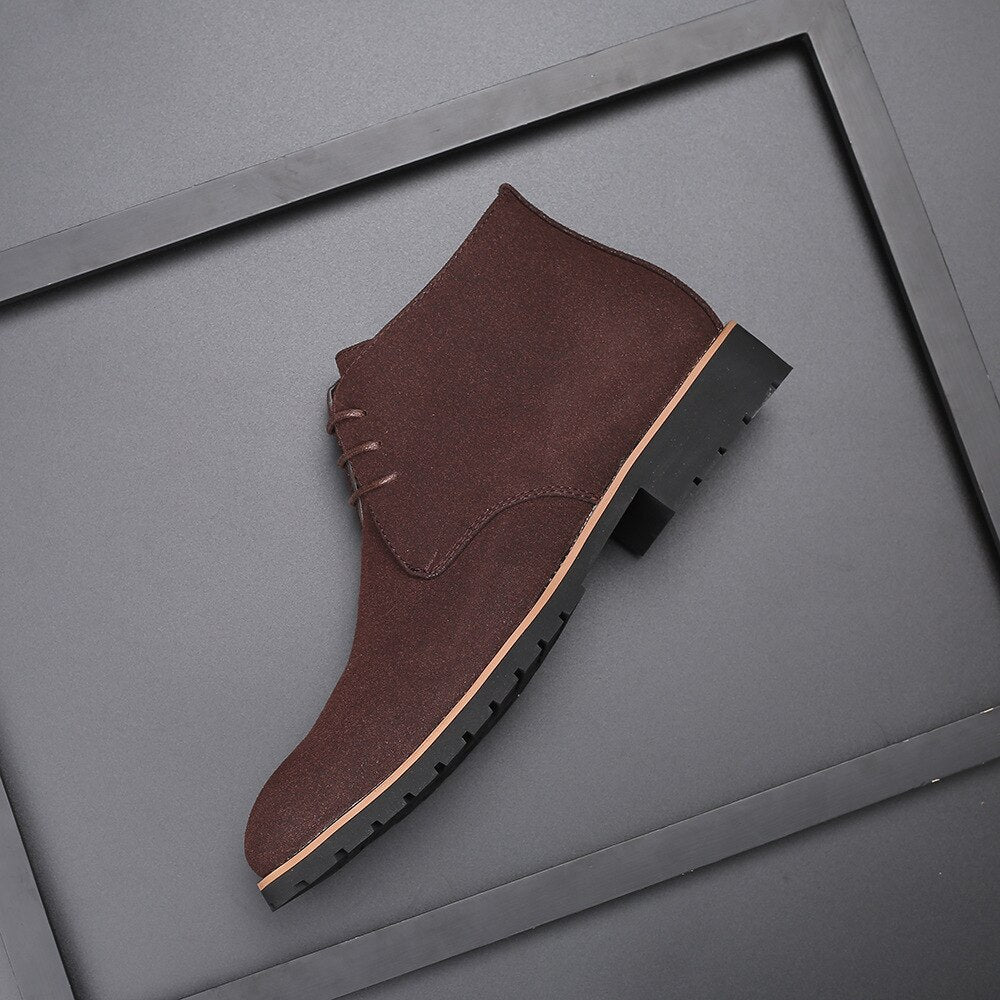 Luxury Suede Ankle Boots for Men