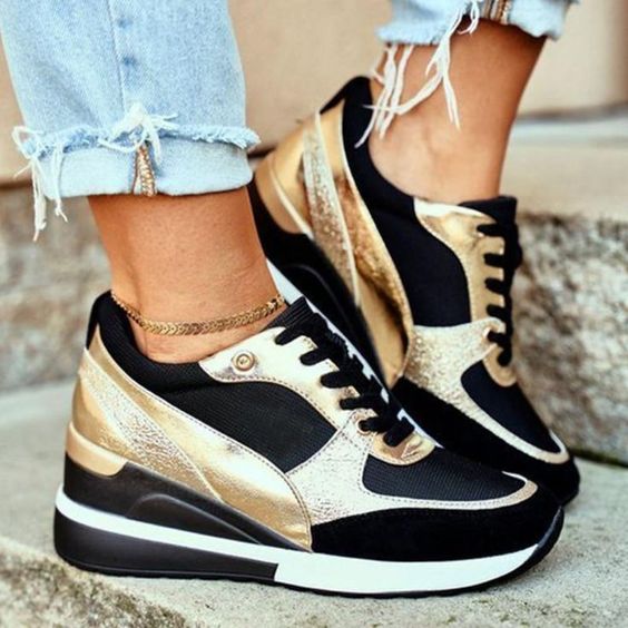 Women’s Premium Comfort Sneakers – Anna Pain-Free Stylish Footwear