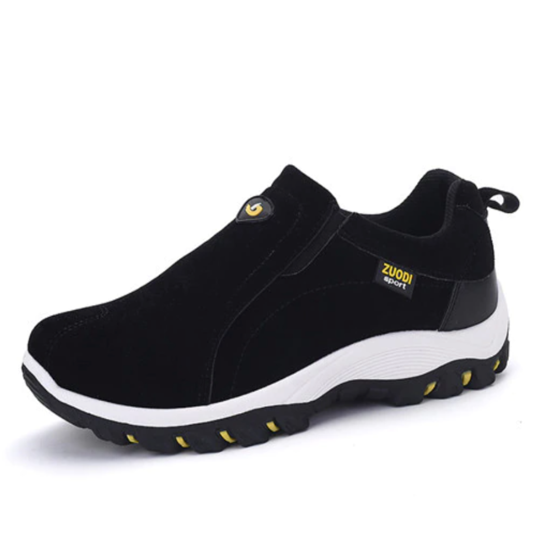 Comfortable Men's Walking Shoes - Lightweight Slip Resistant - BritishElegance