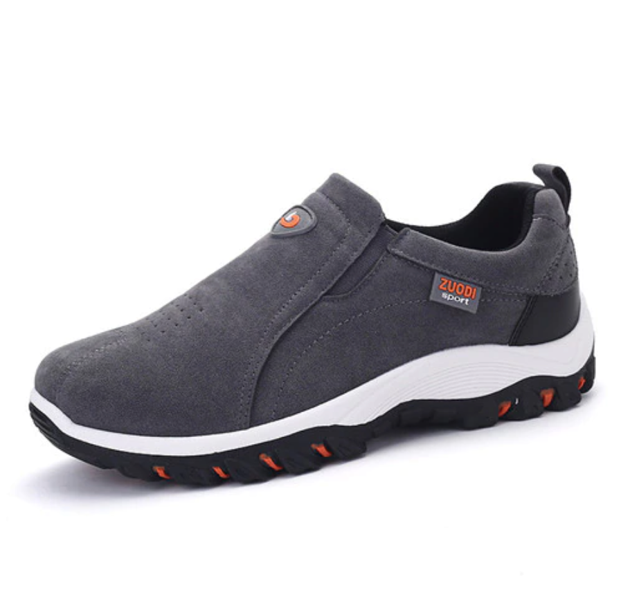 Comfortable Men's Walking Shoes - Lightweight Slip Resistant