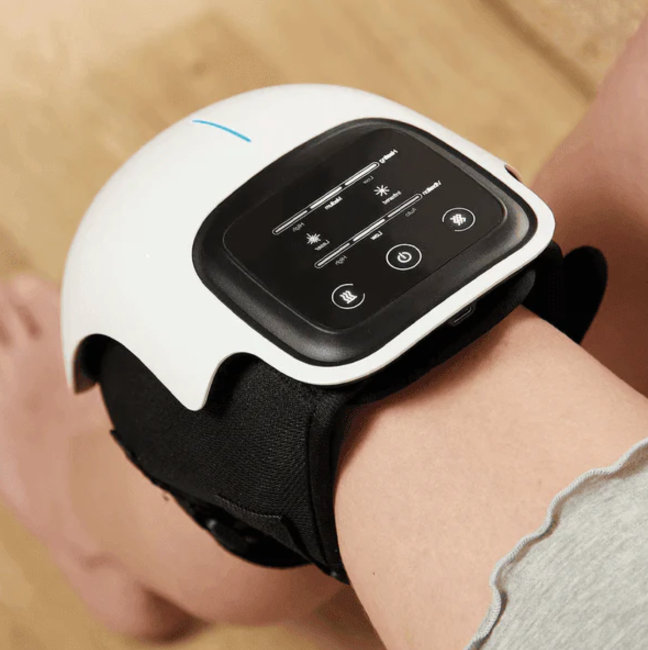 Advanced Knee Massager with Heat and Vibration Therapy - BritishElegance