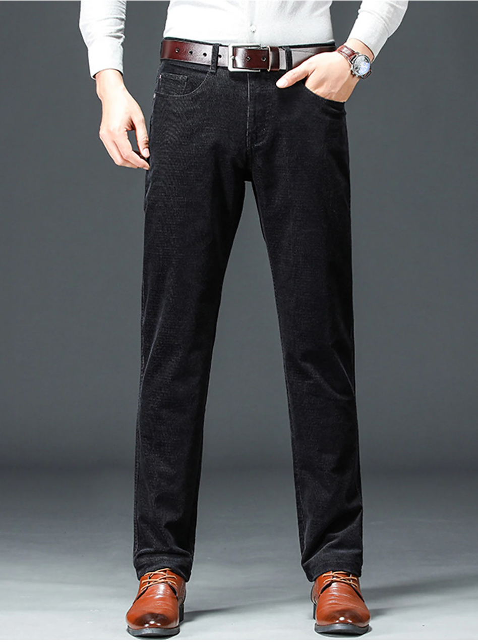 Men's Slim Fit Work Pants Comfortable Classic Design