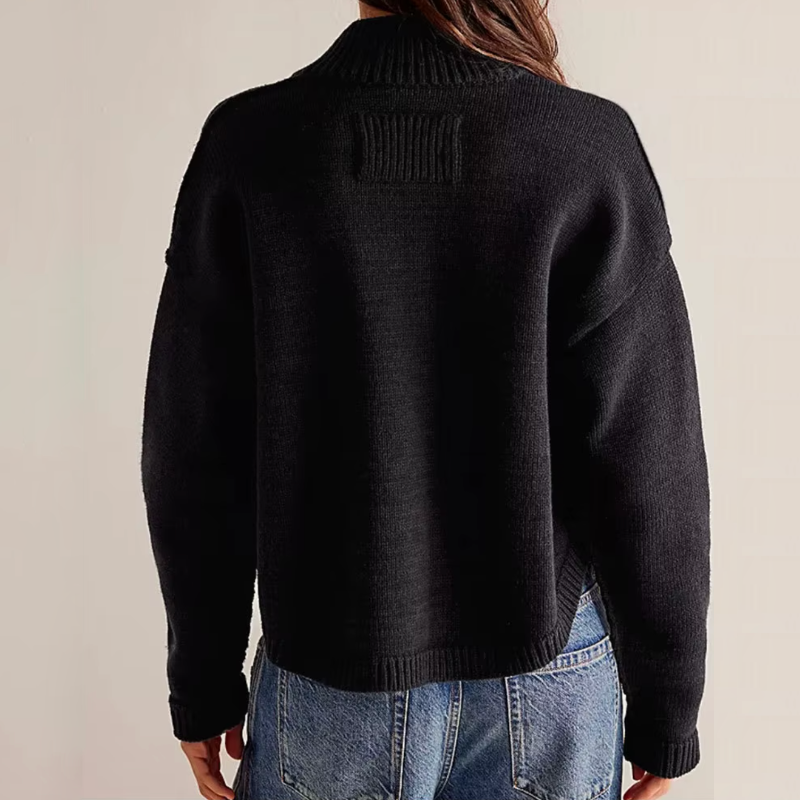 Olivia Relaxed Fit Cardigan | Collared Button Front Cardigan