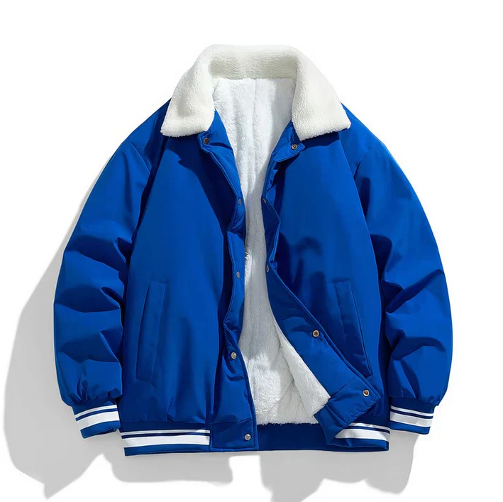 Men's Kiril Sherpa Collar Winter Jacket: Warm & Durable