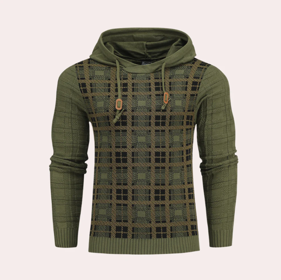 Men's Emre Sweater with Adjustable Hood