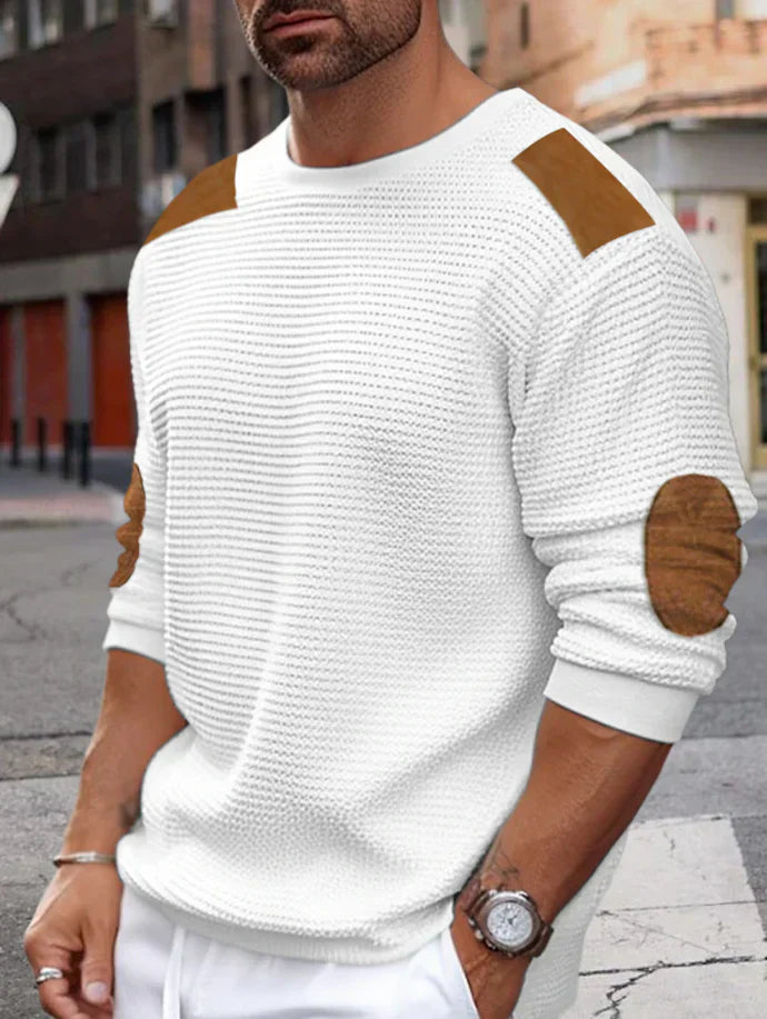 Men's Adriel Waffle Knit Jumper
