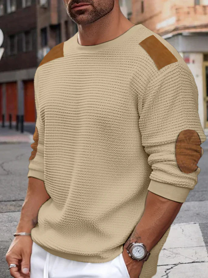 Men's Adriel Waffle Knit Jumper