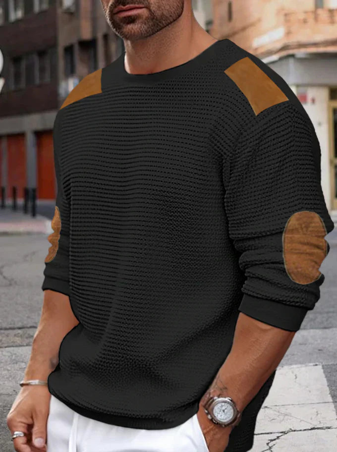 Men's Adriel Waffle Knit Jumper