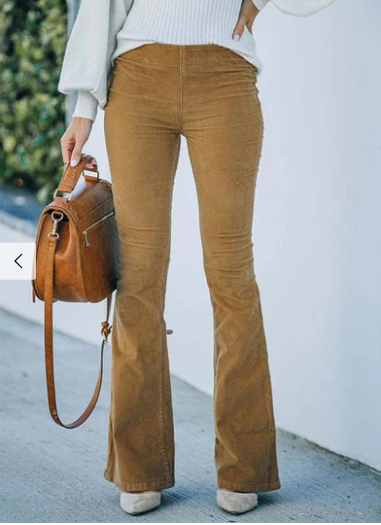 Women's Wilma: Elegant, Slim-Fit Flared Trousers