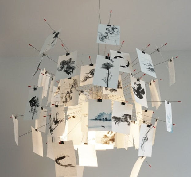 Customizable Hanging Lamp Unique Light Fixture