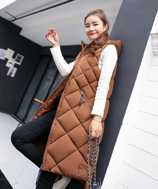 Warm Women's Down Parka Jacket