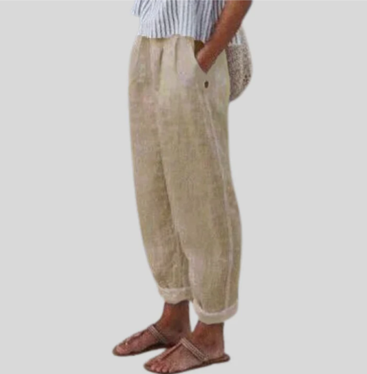 Ladies' Fashionable Premium Pants with Chic Style - BritishElegance