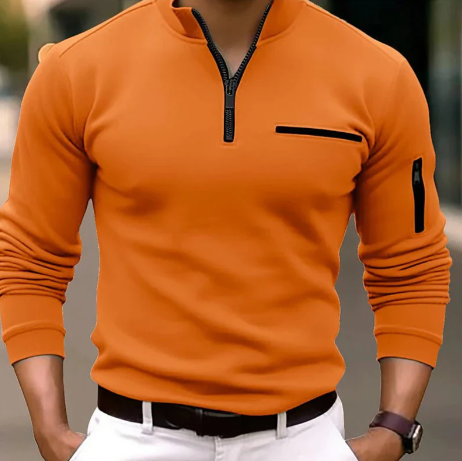 Men's Billie quarter-zip polo shirt