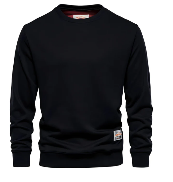 Cozy Winter Crew Neck Sweater for Men - BritishElegance