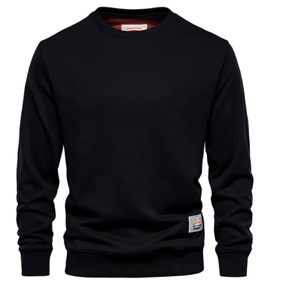 Cozy Winter Crew Neck Sweater for Men - BritishElegance
