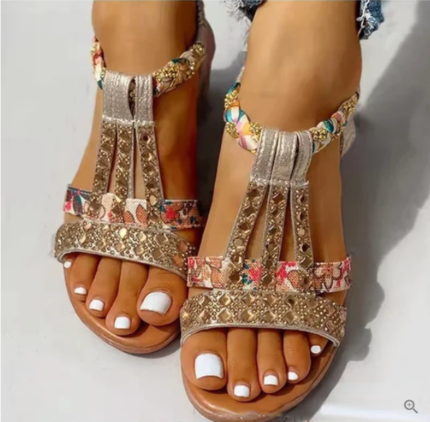 Mia Wedge Sandals